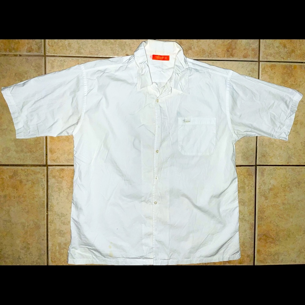 Vintage Iceberg History Daffy Duck Embroidered Button Down Mens 2XL RARE - Picture 3 of 5